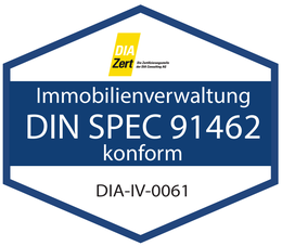 Immobilienverwaltung DIN SPEC 91462 konform, DIA-IV-0061