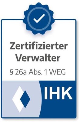 IHK, Zertifizierter Verwalter nach § 26a Abs. 1 WEG