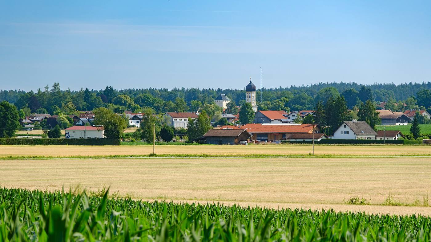 Aying gesehen von Südwest