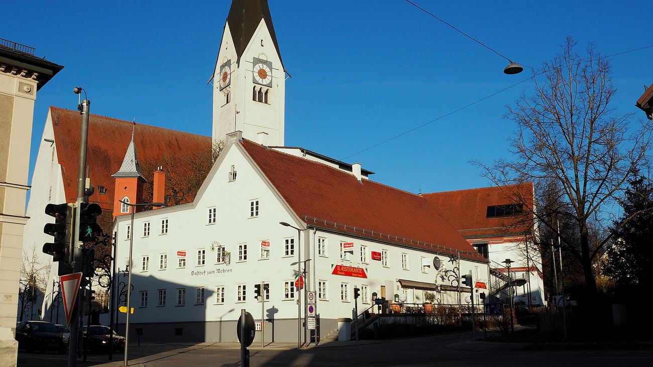Ehemaliges Gasthaus zum Mohren am Schrannenplatz in Schwabmünchen