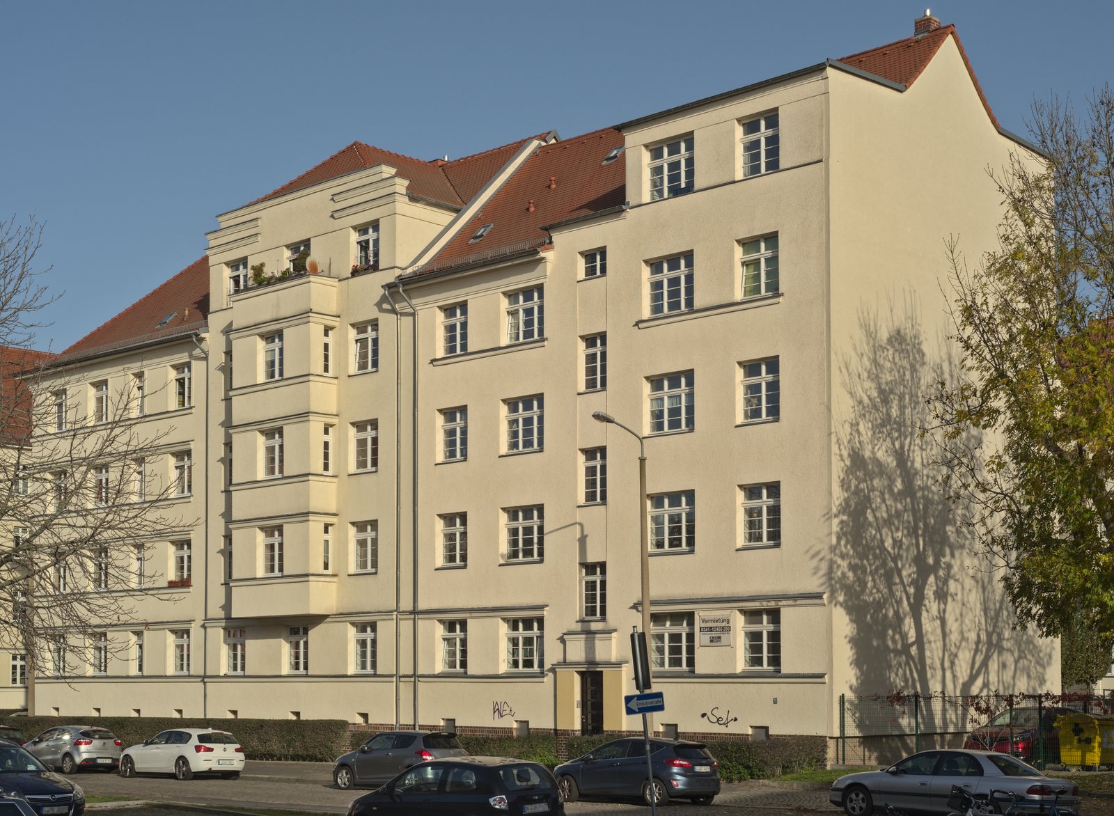 Sanierter Altbau mit Mietwohnungen in Leipzig